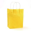 Pure Color Kraft Paper Bags AJEW-G020-A-13-1