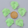 Autumn Theme Transparent Frosted Acrylic Pendants X-PAF002Y-28-4