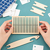 2 Sets 2 Styles Wooden Knitting Tools Set TOOL-GA0001-35-3