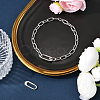 2Pcs 925 Sterling Silver Spring Gate Rings STER-BBC0008-74-5