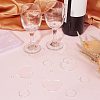 DIY Heart Wine Glass Charms Making Kits DIY-SC0021-51-4
