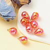 8Pcs UV Plating Acrylic Pendants FIND-YW0002-04E-5