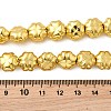 Electroplate Glass Beads Strands EGLA-F166-16G-4