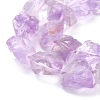 Rough Raw Natural Amethyst Beads Strands G-C069-01-3