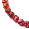 Handmade Millefiori Lampwork Beads Strands LAMP-G166-10A-3