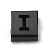 Ion Plating(IP) 304 Stainless Steel Square Slide Charms STAS-L132-03I-B-1