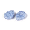Synthetic Blue Lace Agate Pendants G-N362-13M-2