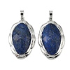 Natural Lapis Lazuli Faceted Pendants G-D102-02P-05-1