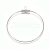 Tarnish Resistant 304 Stainless Steel Wire Pendants STAS-M274-020C-1