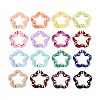 Spray Painted Alloy Spring Gate Rings PALLOY-T090-74-1