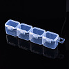 Rectangle Polypropylene(PP) Bead Storage Containers CON-Q040-001-5