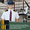 3 Pairs 3 Styles Rectangle Polyester Pilot Epaulettes FIND-GA0003-90A-5