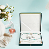 Imitation Leather Pure Color Flip-open Gift Boxes CON-WH0095-238A-01-3