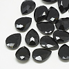 Pointed Back Glass Rhinestone Cabochons RGLA-T081-6x8mm-02-1