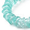 Transparent Glass Beads Strands LAMP-H061-01C-08-4