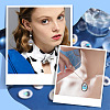 Glass Cabochons GLAA-PH0002-26B-6