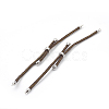 Adjustable Nylon Cord Slider Bracelet Making MAK-F026-A08-P-1