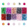 Round Transparent Crackle Glass Beads CCG-X0006-4mm-B-1