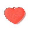 Opaque Resin Pendants LS-RESI-D065-F01-5