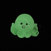 Luminous Resin Octopus Display Decoration RESI-WH0038-09A-1