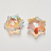 K9 Glass Rhinestone Pendants GLAA-F083-03C-03-1