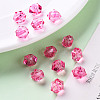 Transparent Acrylic Beads TACR-S154-15B-82-6