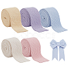 BENECREAT 5Pcs 5 Colors Polyester Ribbons OCOR-BC0005-62-1