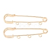 Iron Safety Pins Brooch Findings RN-CBAB9AC-02G-1