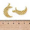 Brass Micro Pave Clear Cubic Zirconia Pendants KK-D221-19G-05-3