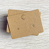 Kraft Paper Earring Display Cards X-PW-WG73449-04-1