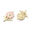 8Pcs Alloy Enamel Pendants ENAM-YW0002-31F-3