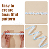 5 Yards Polyester Lace Ribbons SRIB-OC0001-11B-4