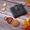 4Pcs 2 Style PU Leather Card Package AJEW-CA0001-84-4