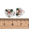 Handmade Cloisonne Beads X-CLB052Y-1-3