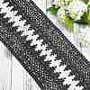 Lace Trim Nylon Ribbon SRIB-WH0006-26B-5