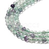 Natural Fluorite Beads Strands G-F509-38-3mm-6