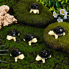 12Pcs Resin 3D Animal Ornaments AJEW-SP0002-14-3