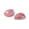 Natural Strawberry Quartz Cabochons G-G0001-B03-4