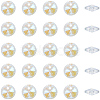 200Pcs Glass Charms RGLA-SP0001-03B-7