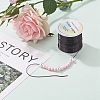 Flat Elastic Crystal String EW-YW0001-0.8mm-02C-6
