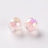 Transparent Acrylic Beads X-TACR-S152-15B-SS2112-2