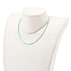 Natural Amazonite Beaded Necklaces NJEW-JN03315-03-5
