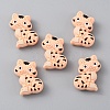 Cat Silicone Beads SIL-WH0002-86A-1