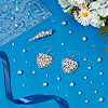 2720Pcs 5 Styles ABS Plastic Beads OACR-PH0004-52-4