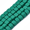 Handmade Polymer Clay Beads Strands CLAY-S092-78E-1