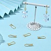 SHEGRACE Brass Earring Hooks XGR0003G-42G-5