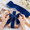 Flat Velvet Ribbons OCOR-WH0078-91A-06-3
