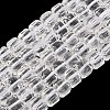 Natural Quartz Crystal Rock Crystal Beads Strands GG-CBA4808-B03-03-2