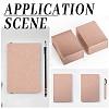 Velvet Coated Book-binding Paper DIY-WH0033-32C-5