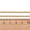 2.5MM 304 Stainless Steel Rolo Chain/Pea Chain Necklaces SA-CBA4160-23G-5